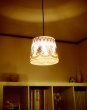 画像4: 刺繍ランプ(L) (40W)☆シーリングライト 天井照明 アジアンインテリア 店舗 子供部屋 ランプ  (4)