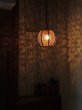 画像2: バンブーボールハンギングランプ(40W)☆シーリングライト アジアンインテリア 店舗 子供部屋 間接照明 天井照明 (2)
