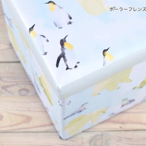 画像12: 収納BOXスツール アニマル 動物 ジンベイザメ クジラ 小物入れ おもちゃ箱 インテリア 椅子 オットマン 耐荷重100kg (12)