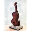 画像7: ヴァイオリン型 置時計 ロイヤルサロン テーブルクロック（Violin ＆ Book） (7)