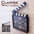 画像1: 【壁掛時計】アンティーク クロック Clapper クラッパー インテリア雑貨 時計 (1)