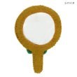 画像5:  ふんわりミラー アニマルデザイン クロネコ・シバイヌ  手鏡 インテリア小物  (5)