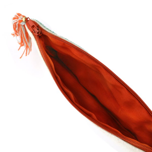 画像18: ビーズポーチ オリエンタル 可愛い 小物入れメイクポーチ ペンケース エキゾチック インド (18)