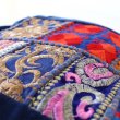 画像12: カンバディア ミニトートバッグ インド伝統柄 キラキラ刺繍 スパンコール エキゾチック 鞄  (12)