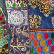 画像9: 新作 カラー カンバディアパッチ クッションカバー インド キラキラ 伝統柄 民族衣装サリー 刺繍 インテリア小物 雑貨  (9)