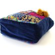 画像10: カンバディア ミニトートバッグ インド伝統柄 キラキラ刺繍 スパンコール エキゾチック 鞄  (10)