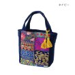画像2: カンバディア ミニトートバッグ インド伝統柄 キラキラ刺繍 スパンコール エキゾチック 鞄  (2)