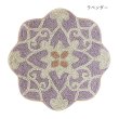 画像3: マット ペルシャ絨毯デザイン 上品 フロアマット パープル ネイビー リビング 玄関  (3)
