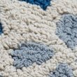 画像10: マット ペルシャ絨毯デザイン 上品 フロアマット パープル ネイビー リビング 玄関  (10)