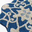 画像8: マット ペルシャ絨毯デザイン 上品 フロアマット パープル ネイビー リビング 玄関  (8)