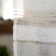 画像5: のれん 手織りシルク 暖簾  ホワイト ナチュラル 透明感 インテリア雑貨  間仕切り 店舗装飾 カフェ  (5)