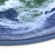 画像10: 地球 月 マット フォトプリント earth 円形マット 子供部屋 玄関 フロアマット (10)