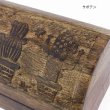 画像15: 木彫り ウッド トレジャーボックス 小物入れ アクセサリートレイ 鍵入れ 置物 オブジェ (15)
