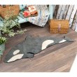 画像7: 海の生き物シリーズ イルカ シャチ クジラ フロアマット 玄関 子供部屋 海豚 鯨 鯱 (7)