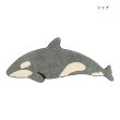 画像3: 海の生き物シリーズ イルカ シャチ クジラ フロアマット 玄関 子供部屋 海豚 鯨 鯱 (3)