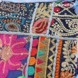 画像5: カンバディアパッチ トート巾着付 インド伝統柄 華やか刺繍  キラキラビーズ スパンコール エキゾチック 鞄  (5)