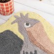 画像3: 【ハシビロコウ】動物園の人気者！！ 鳥デザイン 鳥雑貨 インテリアマット 玄関 洗面所 子供部屋 (3)