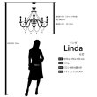 画像9: 【LED対応 】高級 天井照明 クリスタルガラス シャンデリア LINDA リンダ（6灯） (9)