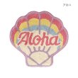 画像2: シェルマット★貝殻 ハワイアンマット【Aloha】【Beach】玄関 リビング インテリア雑貨 (2)