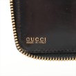 画像6: 美品【GUCCI】グッチロゴ ラウンドファスナー キーケース バンブー (6)