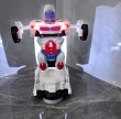 画像4: 変身しながらピカピカ光るロボット　車　スポーツカー　トランスフォーマー　トランスフォーム (4)