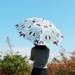 画像4: 新作入荷 猫柄 ジャンプ傘 折り畳み傘 ネコ柄【晴・雨 兼用】レイングッズ 梅雨 (4)