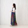 画像9: エスニック衣料【Shanti Shanti】マキシ キャミワンピース アフリカンアジアン リゾートワンピ (9)